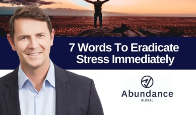 David Dugan 7 Words To Eradicate Stress Immediately